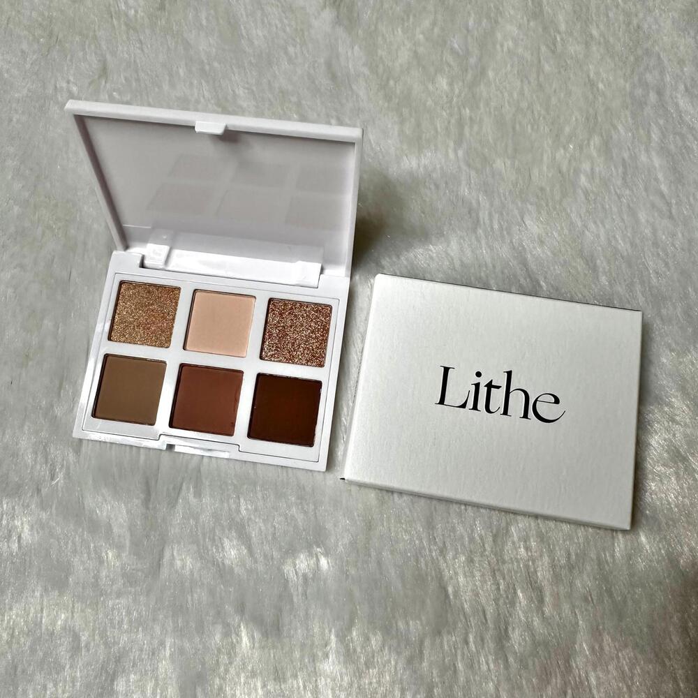 NIB Lithe Night & Day 6 Shade Eyeshadow Palette 6x1g